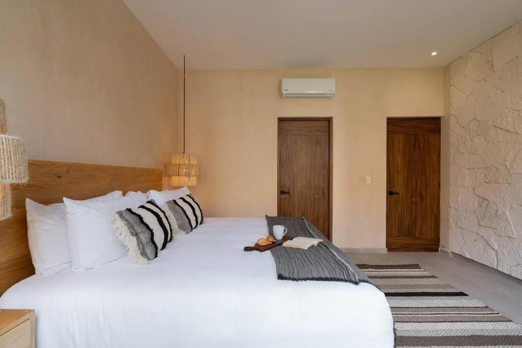 Lujoso Departamento Boho-Chic Con Alberca Privada Lägenhet Tulum Exteriör bild
