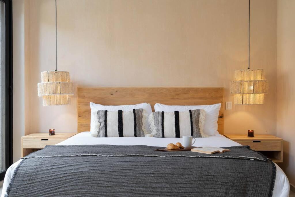 Lujoso Departamento Boho-Chic Con Alberca Privada Lägenhet Tulum Exteriör bild