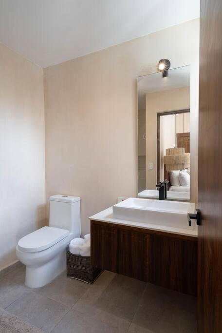 Lujoso Departamento Boho-Chic Con Alberca Privada Lägenhet Tulum Exteriör bild