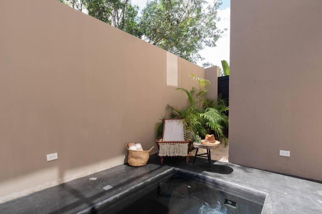 Lujoso Departamento Boho-Chic Con Alberca Privada Lägenhet Tulum Exteriör bild