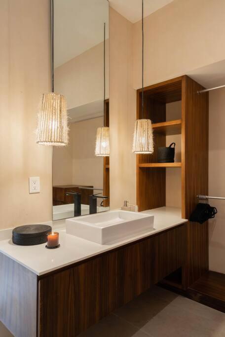 Lujoso Departamento Boho-Chic Con Alberca Privada Lägenhet Tulum Exteriör bild